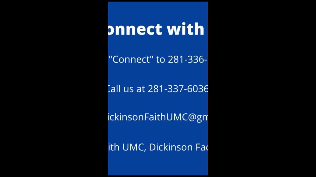 Faith UMC, Dickinson 2/8/2026 11am Worship Service  📱