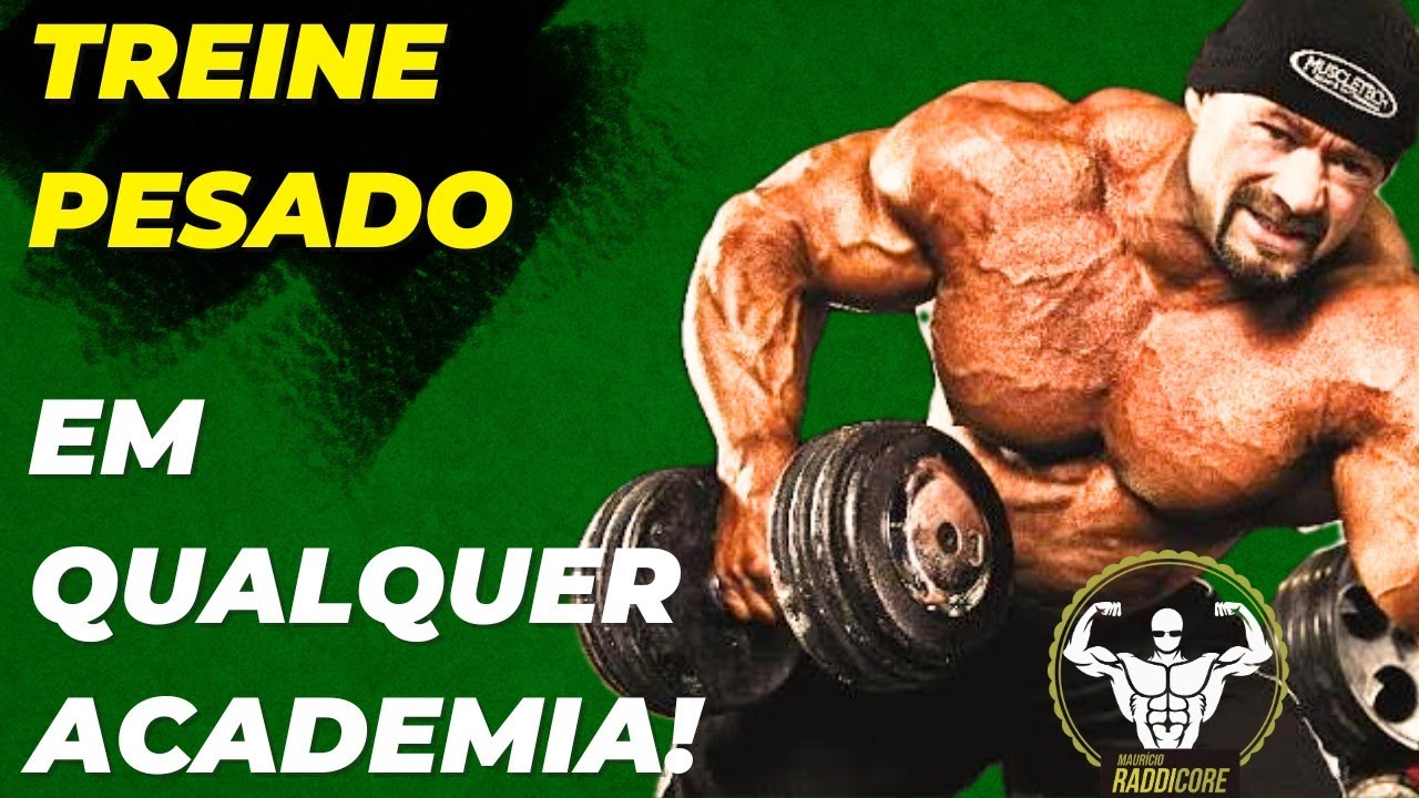 COMO TREINAR PESADO COSTAS EM ACADEMIA COM POUCO PESO