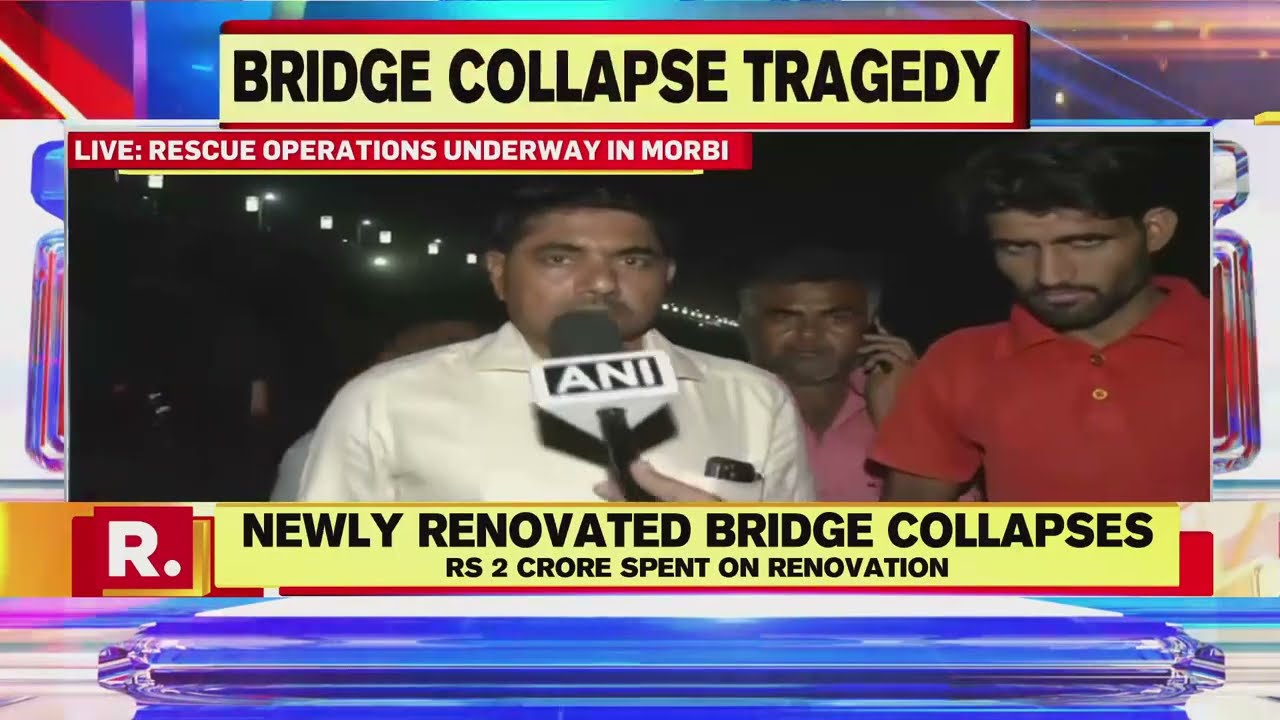 Local Residents Narrate Ordeal As Collapse Of Cable Bridge In Gujarat's Morbi Leaves Several Dead