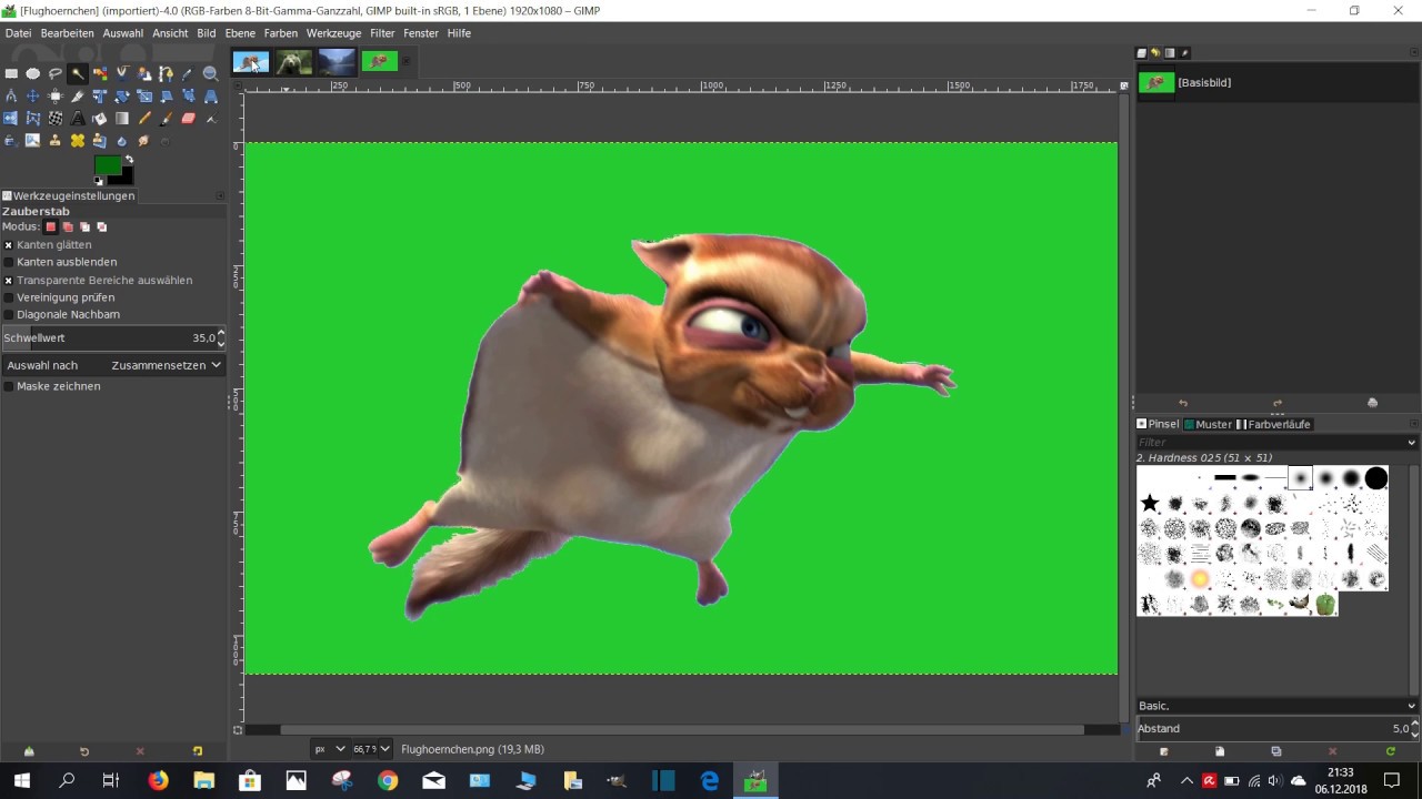 Gimp 2.10 Grundlagenkurs: 7. Werkzeugeinstellungen
