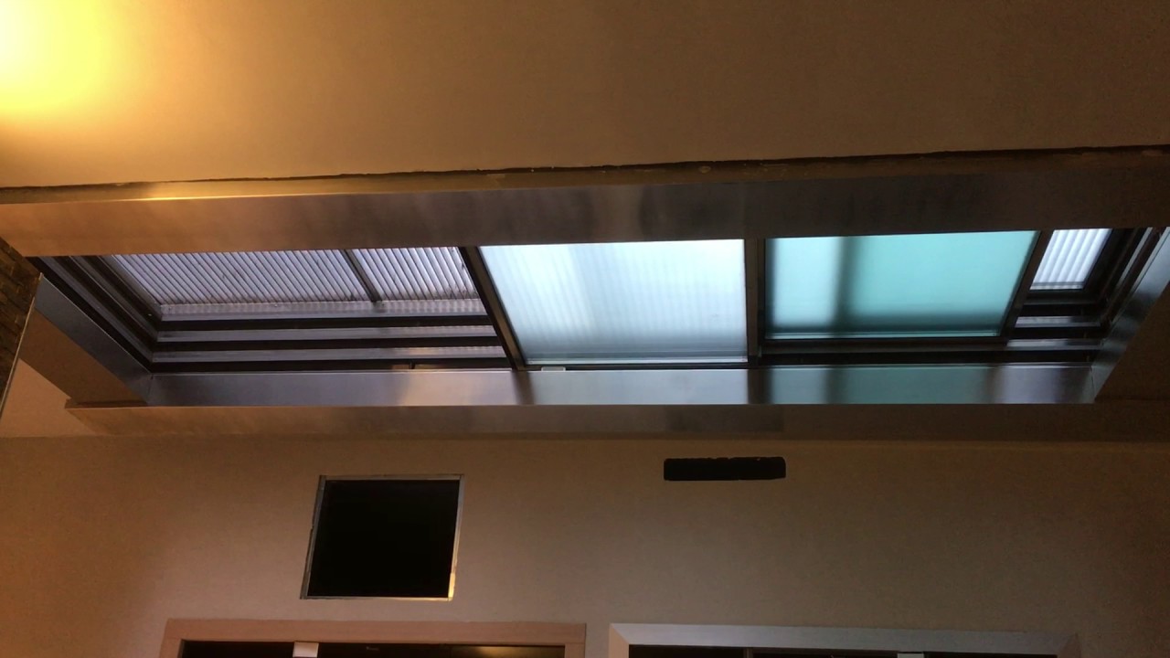 Lucernaio motorizzato - Hotel Amadeus (BO)
