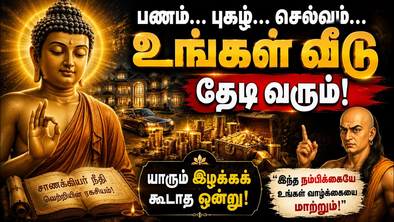 பணம் புகழ் செல்வம் உங்கள் வீடு தேடி வரும் #chanakyaniti #chanakya | #buddhastory #moneytips #tamil