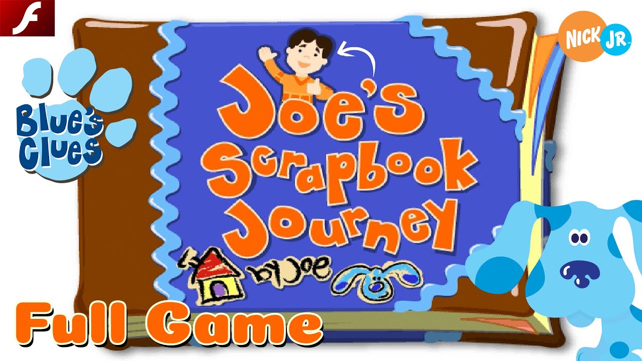 Blue's Clues™: Joe's Scrapbook Journey (Flash) - Nick Jr. Games