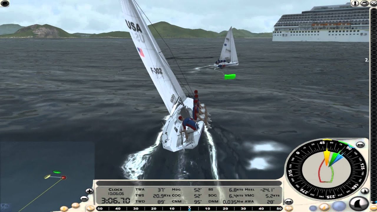 Virtual Skipper 5. Melges Cup, Season 1, Race 4