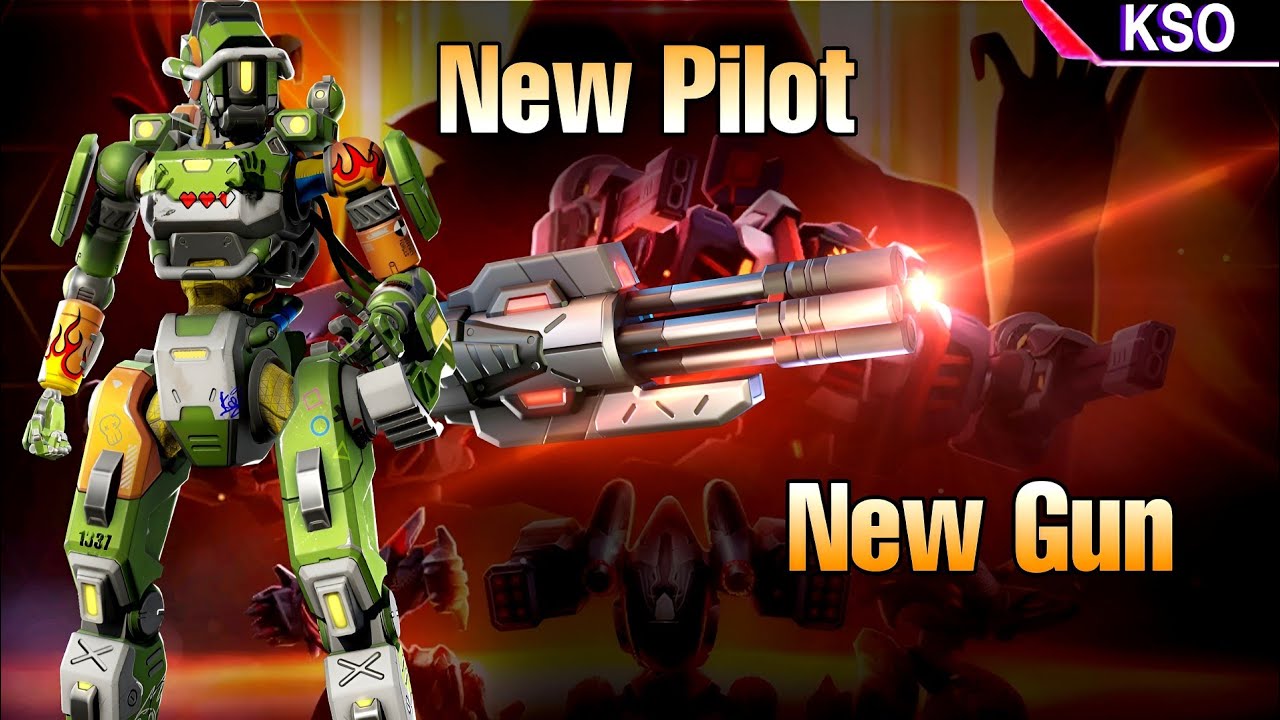 New Pilot New Gun MINIGUN 8 Introduced 🔥 Mech Arena