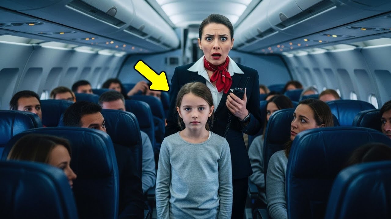 A Girl Stood Up Mid-Flight… What She Told the Flight Attendant Should Never Be Said!