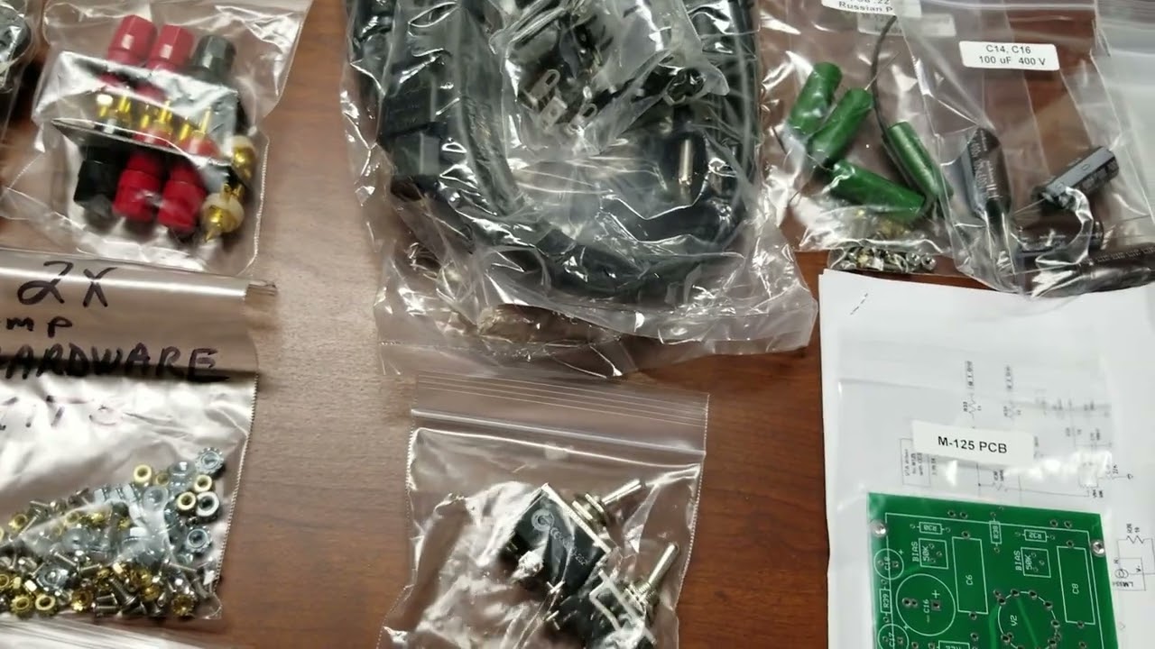VTA M125 Bob Latino Tube Amp Kit Assembly: Part 1