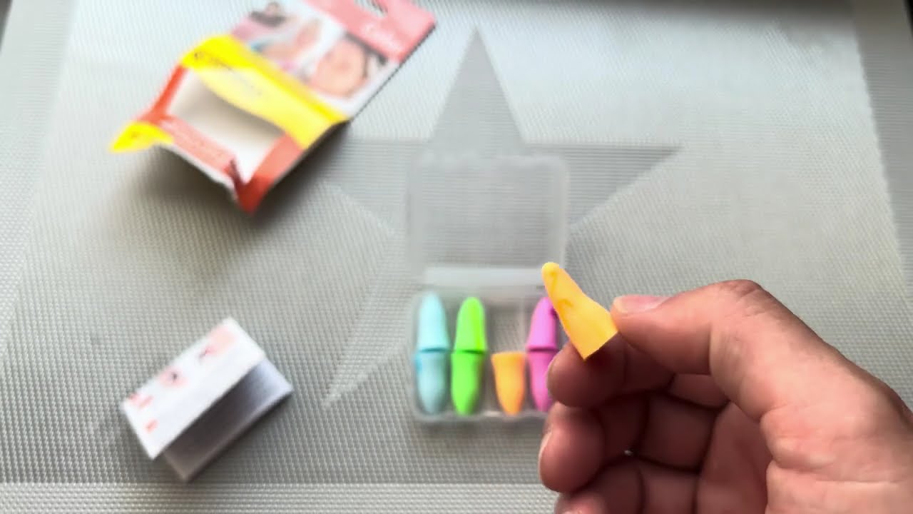 Ohropax Color Schaumstoff St&ouml;psel unboxing