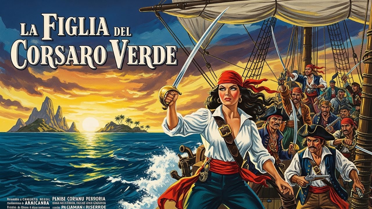 La Figlia del Corsaro Verde (1940) | Film Completo | Avventura | Cappa e Spada
