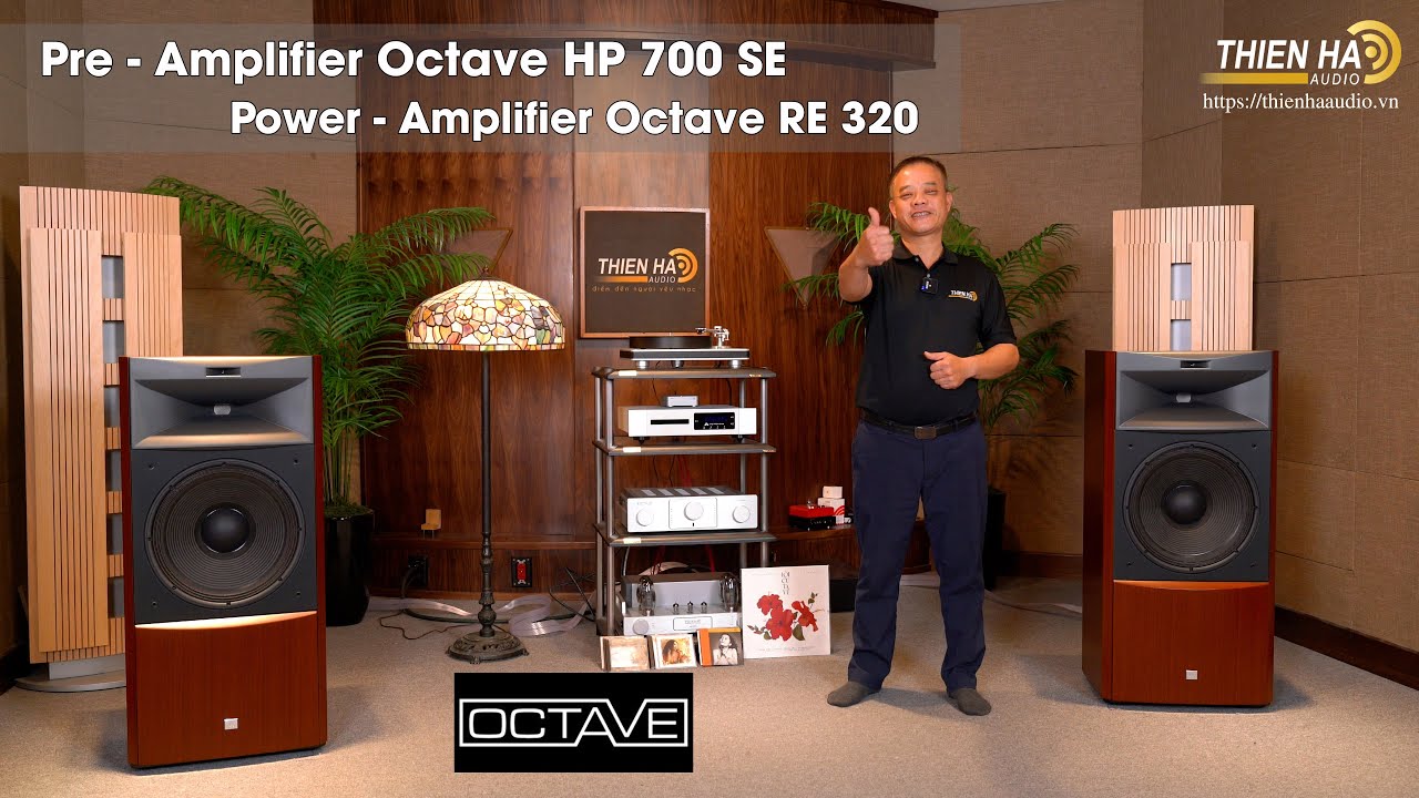 Pre-Amplifier Octave HP 700 SE + Power-Amplifier Octave RE 320 - Cấu Hình Thuần Analog Với JBl S4700