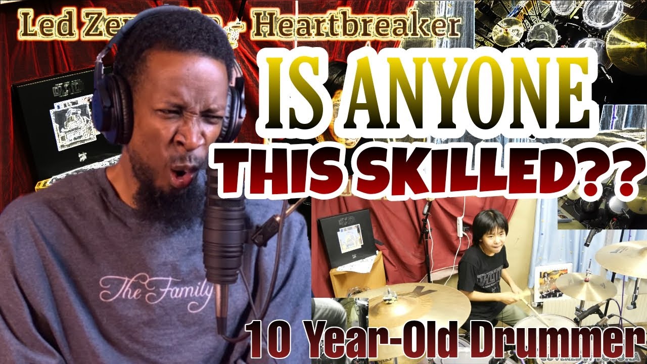Yoyoka Led Zeppelin - Heartbreaker | REACTION 🥁🔥