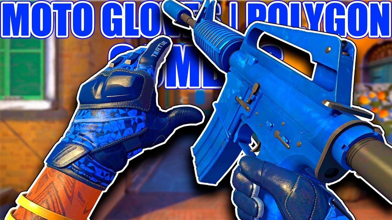 COMBOS FOR MOTO GLOVES | POLYGON ★ CS:GO Showcase