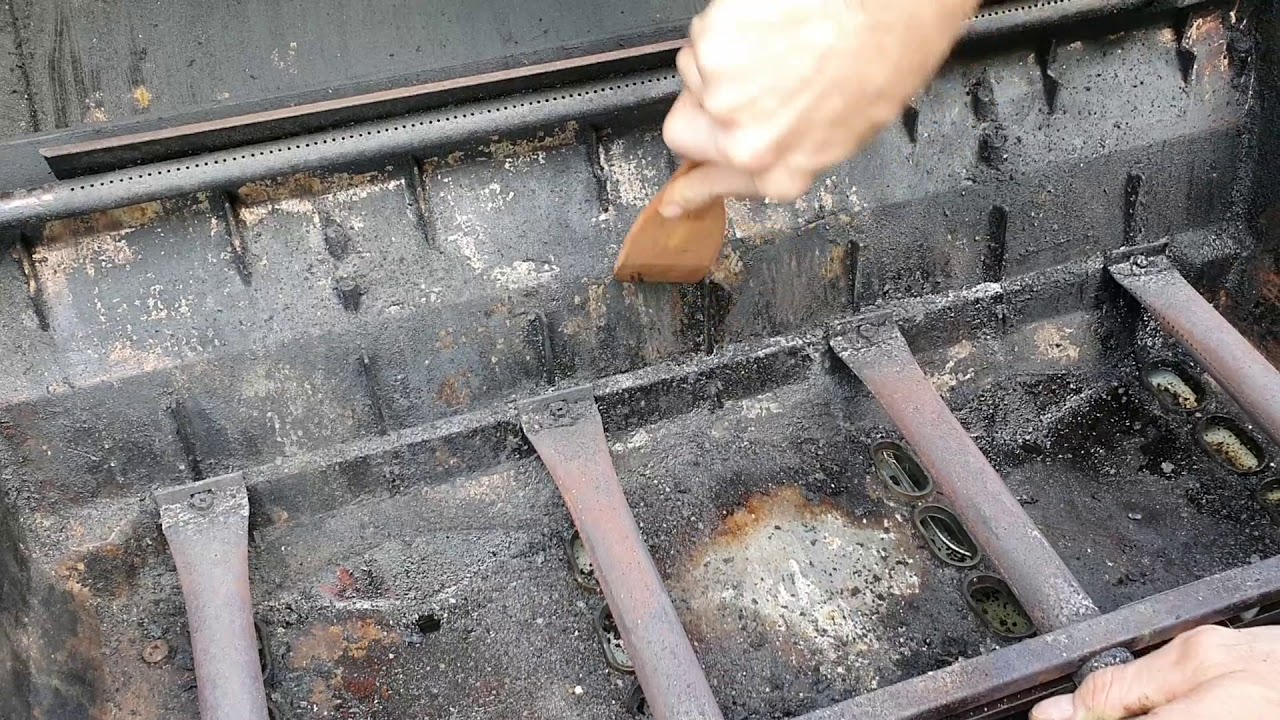 Jak vyčistit plynový gril