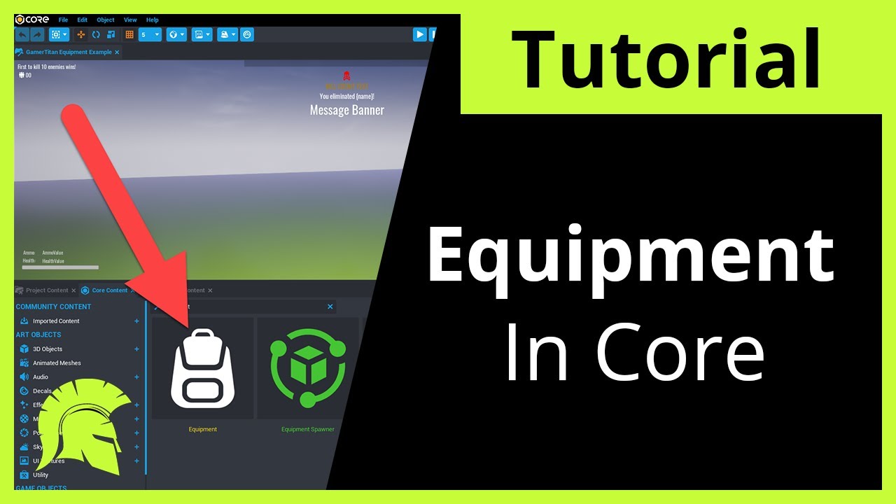 Core Games Equipment Tutorial - How To Understand & Use Equipment in Your Core Game
