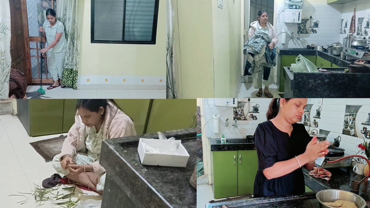 सुबह से लेकर रात तक बस काम ही काम हो जाता है 🤷‍♀️वही वही काम बार बार करना पड़ता है 