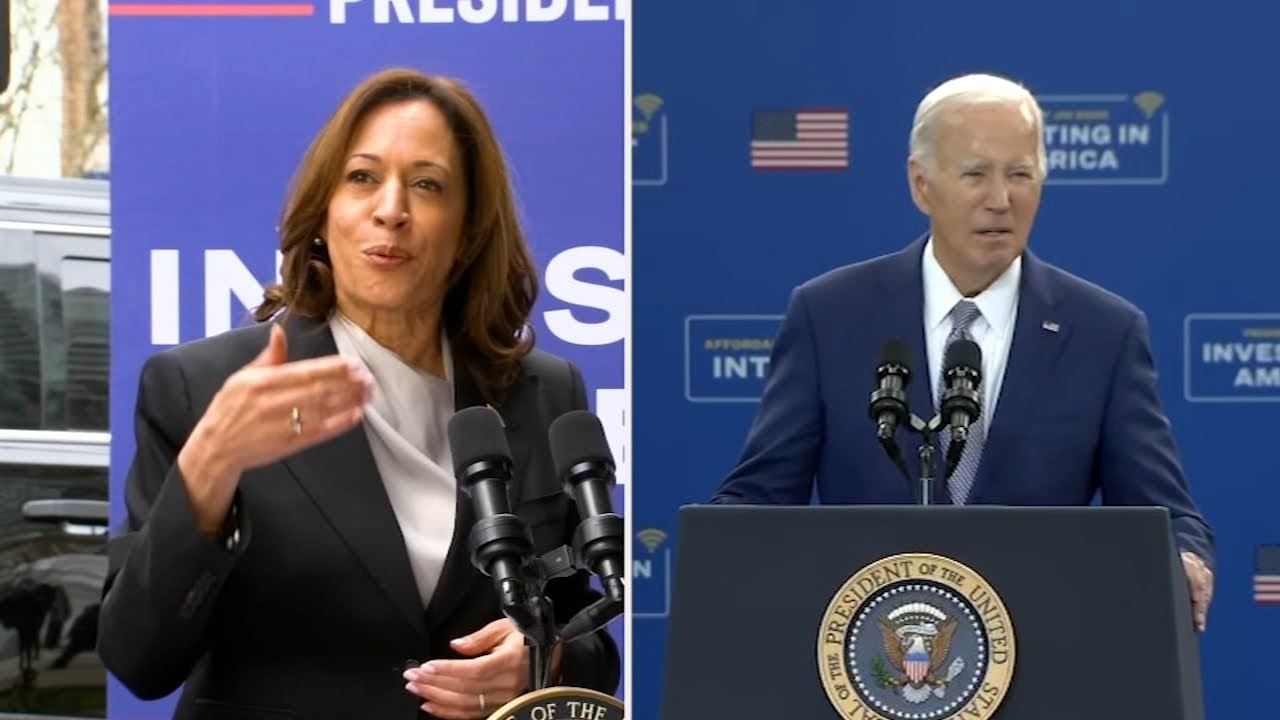 LIVE: President Biden lands in Raleigh for health care event with vice president