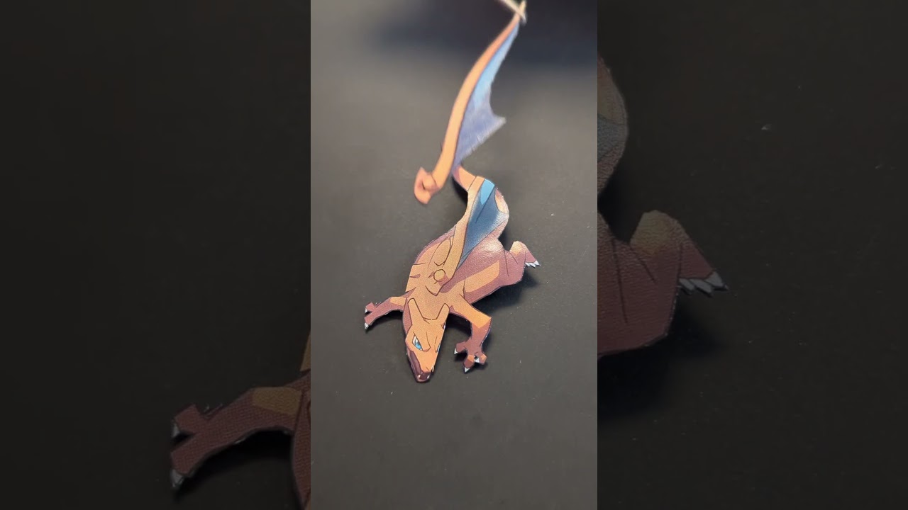 3D Charizard Pok&eacute;mon Card from the Kanto Power mini tins