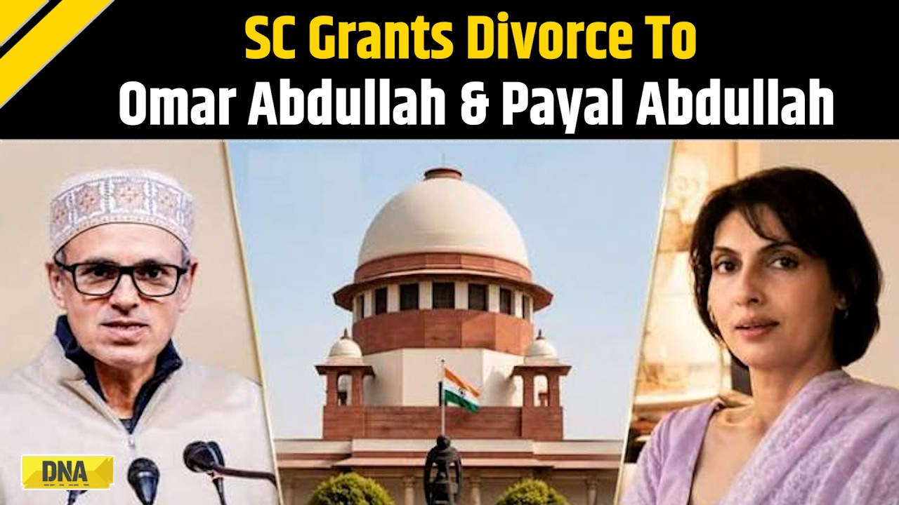 Omar Abdullah & Wife Payal Reach Settlement; Supreme Court Grants Divorce
