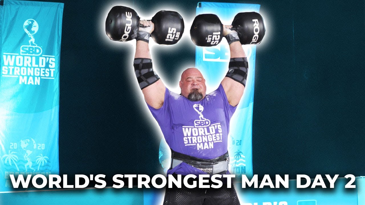 WSM DAY 2 QUALIFIERS LOADING & DUMBBELL | EDDIE HALL