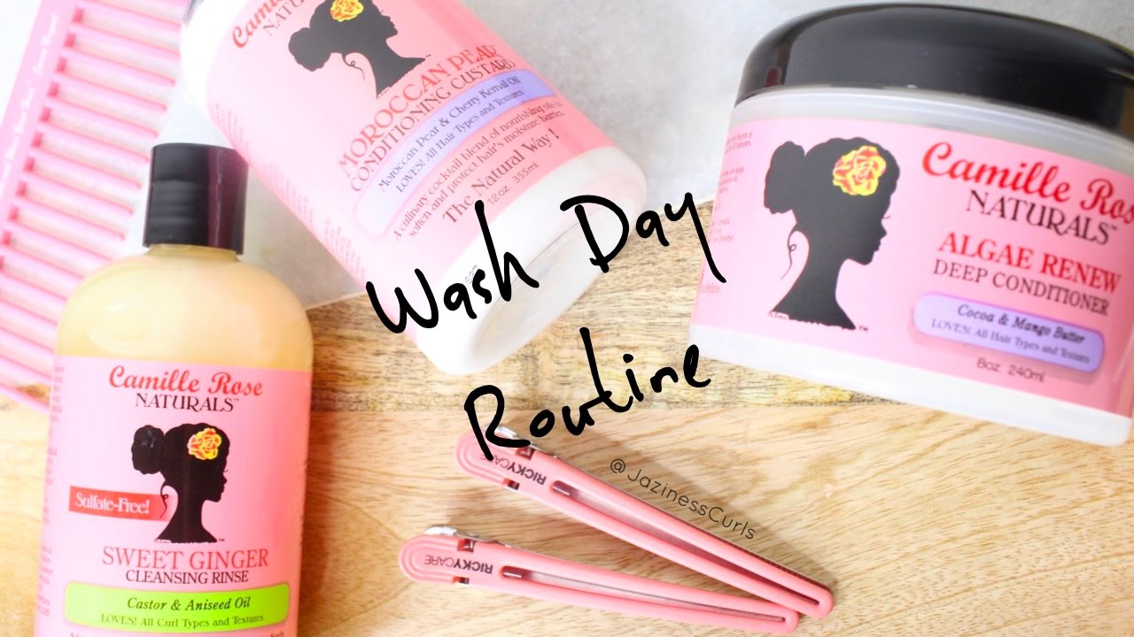 My Wash Day Routine ft. Camille Rose Naturals