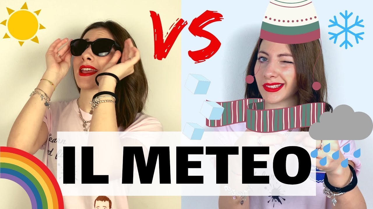 Che TEMPO Fa in ITALIA? Come Parlare del METEO in italiano! Migliora il VOCABOLARIO ITALIANO! ☀️ ☁️