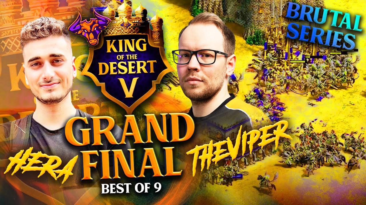TheViper vs Hera KING OF THE DESERT 5 GRAND FINAL -  JUST INCREDIBLE Cocaster @DautAOE