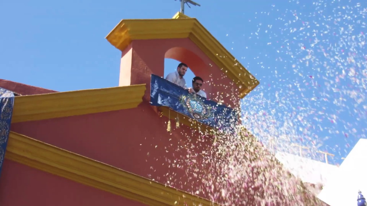 Salida de la Estrella. Domingo de Ramos 2019. Chiclana de la Frontera