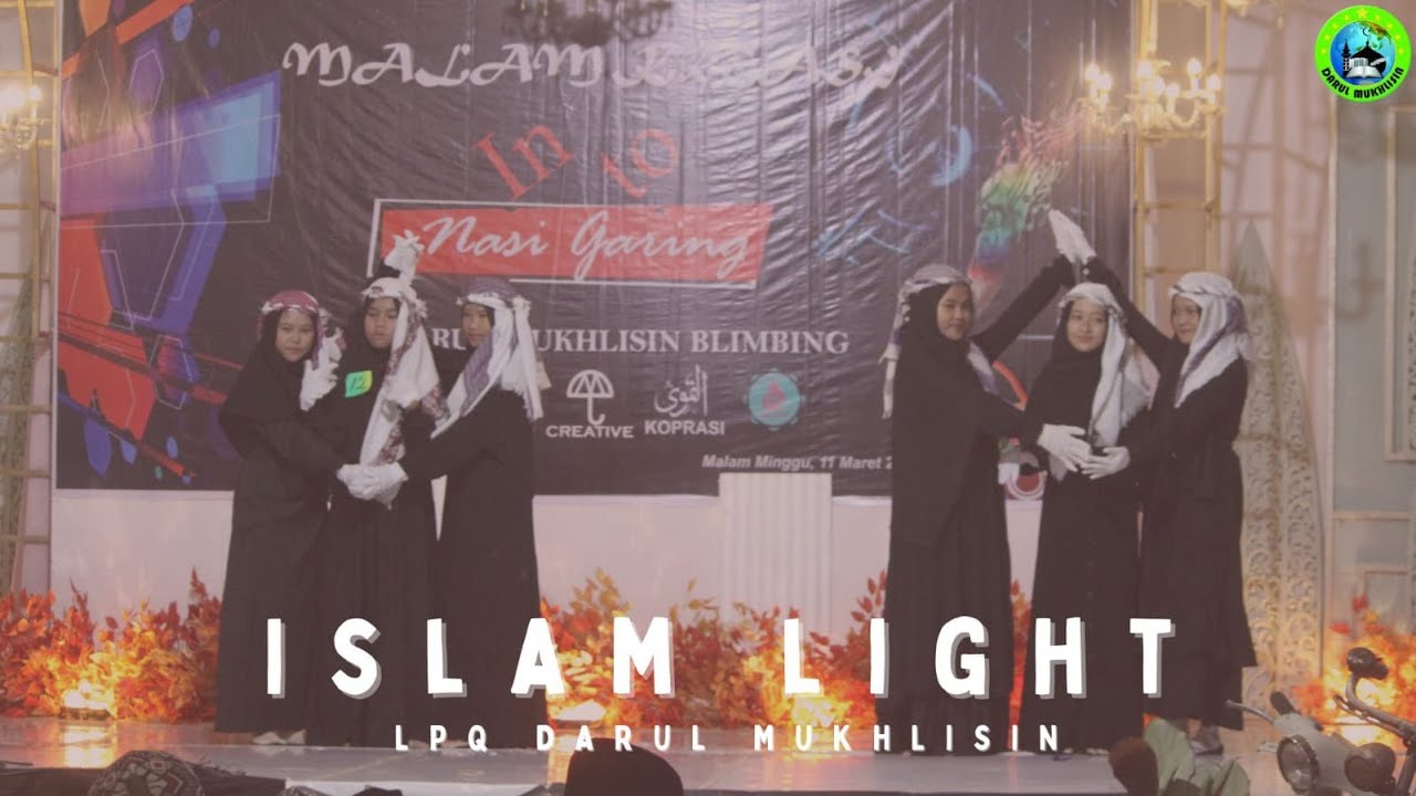 Tari Maula ya sholi- Malam kreasi santri LPQ Darul Mukhlisin
