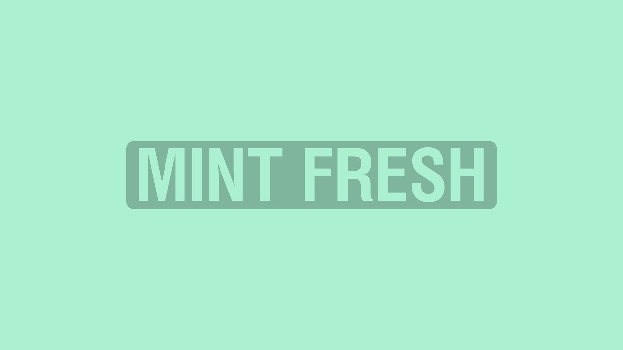 MAGIC MINT BACKGROUND (1h/4K) 🔇 | МЯТНЫЙ ФОН