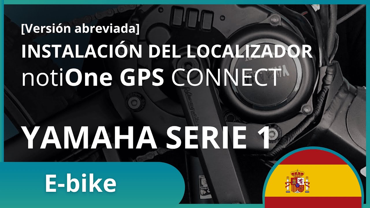 Gu&iacute;a de instalaci&oacute;n &ndash; notiOne GPS connect YAMAHA Series 1