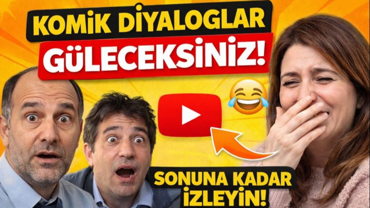 Bu Diyaloglara Dayanmak İmkânsız! Sonuna Kadar İzleyen Kahkahaya Boğuluyor 😂