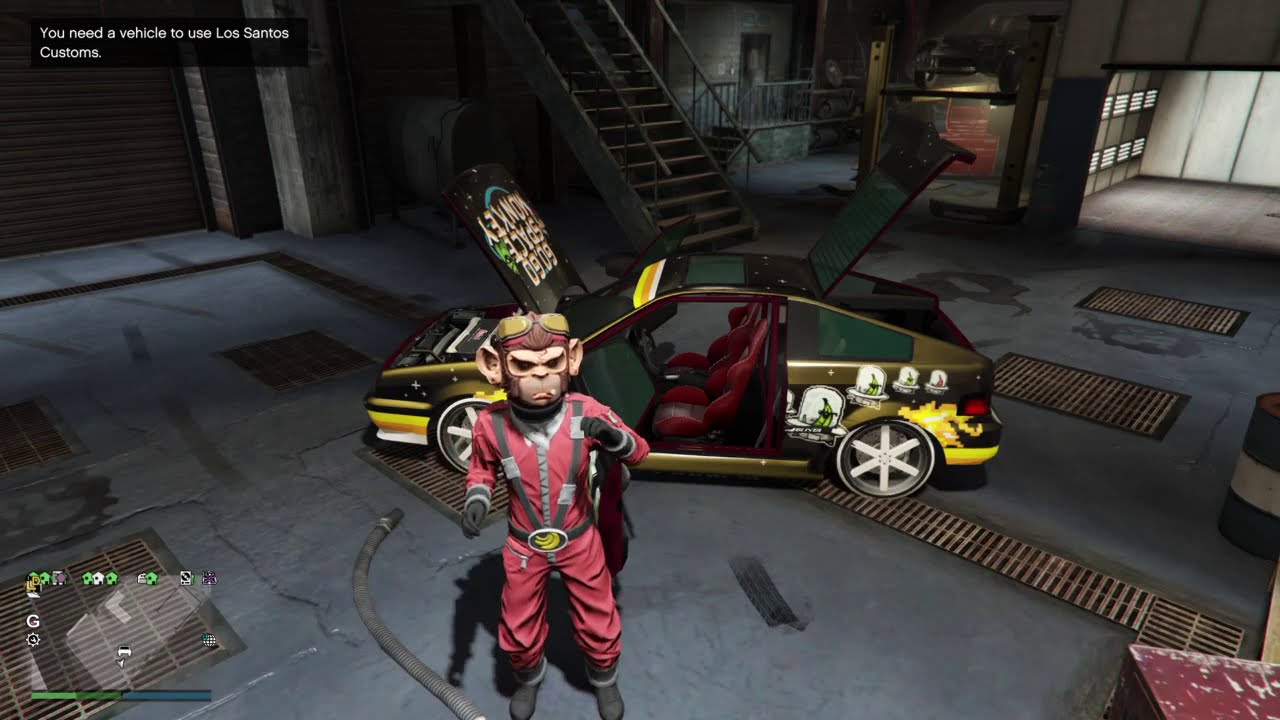 Go Go Space Monkey Blista Gta V Online Ultra Rare Car