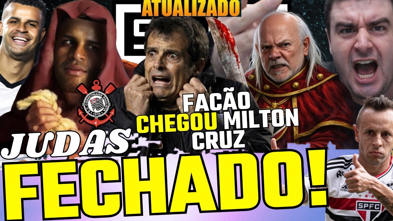 FECHADO! VELHO CONHECIDO ASSINOU l FACÃO X MILTON CRUZ l CRESPO, FIM DA LINHA + JUDAS l NOTÍCIAS E+