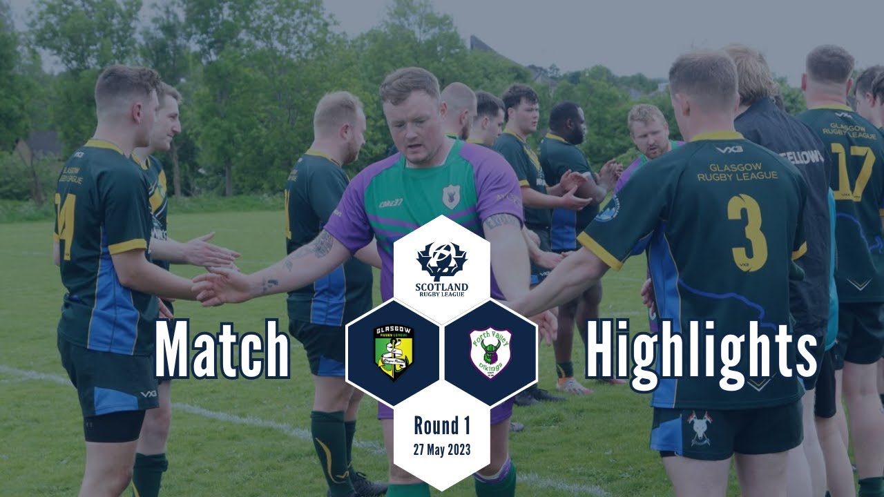 Match Highlights - Glasgow Rugby League vs Forth Valley Vikings | The Scotland Rugby League Show