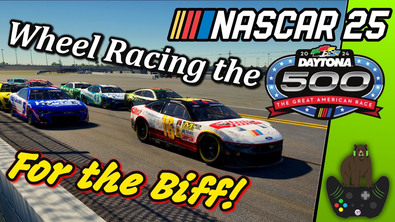 Ради Бинфа! Впервые участвую в гонках Daytona 500 в NASCAR 25 за рулём! | TheCombustionGamer