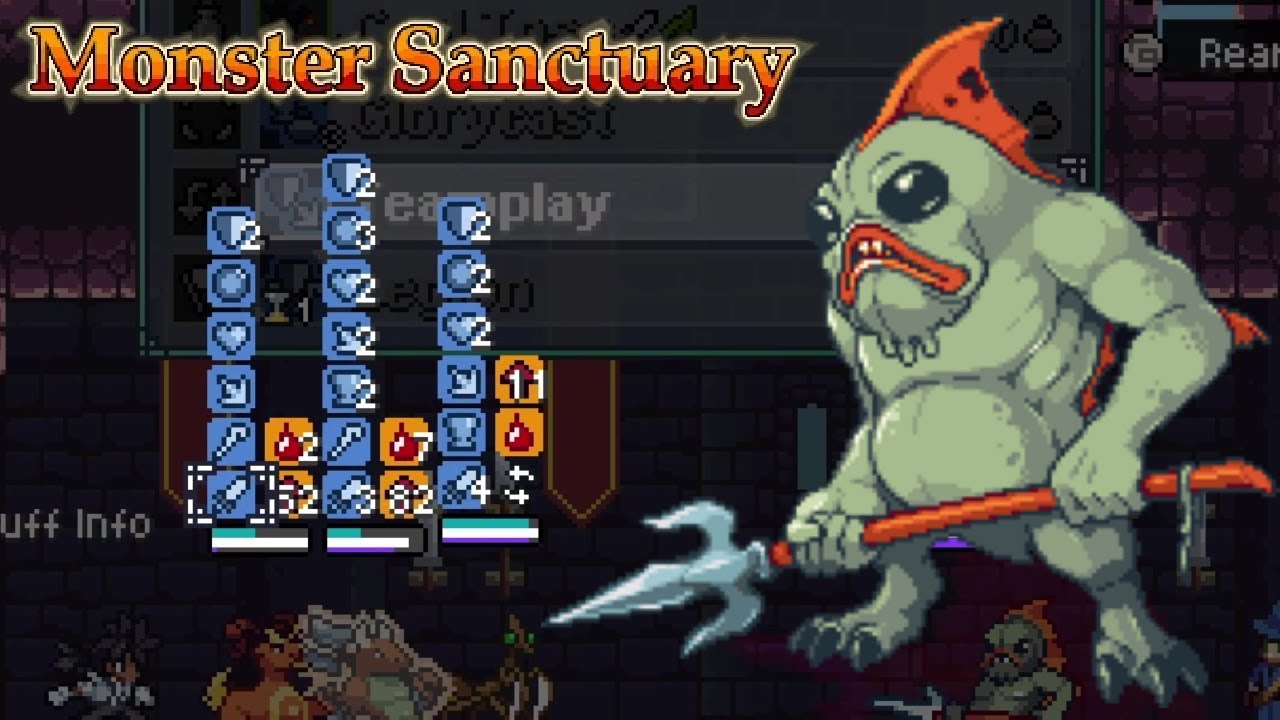 5 Star Vodinoy (Normal Difficulty) with Skill Tree and Items - Monster Sanctuary
