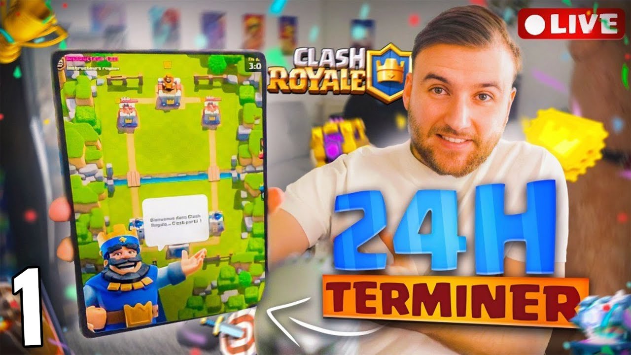 Terminer Clash Royale en 24 heures ! Arène 1 à 9