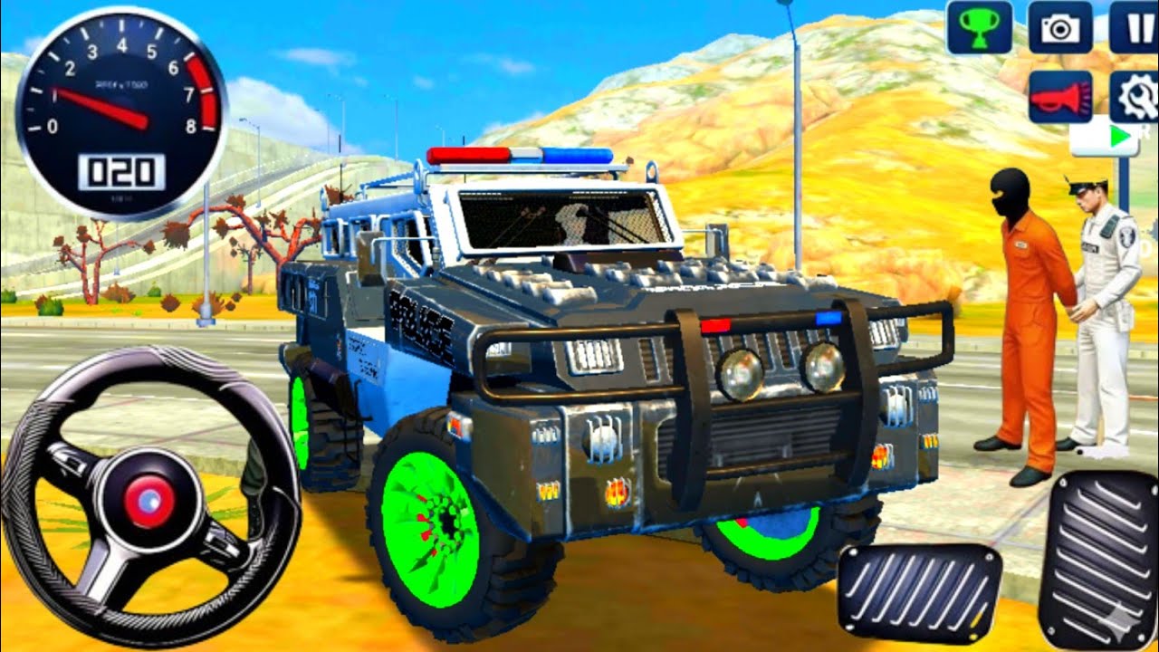 محاكي ألقياده سيارات شرطة العاب شرطة العاب سيارات Android Gameplay #العاب_سيارات #202 ♥️