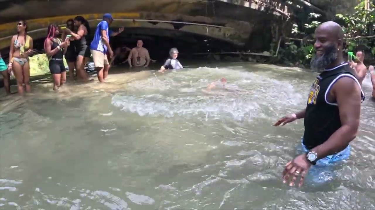 Hiking Dunn's River Falls Jamaica