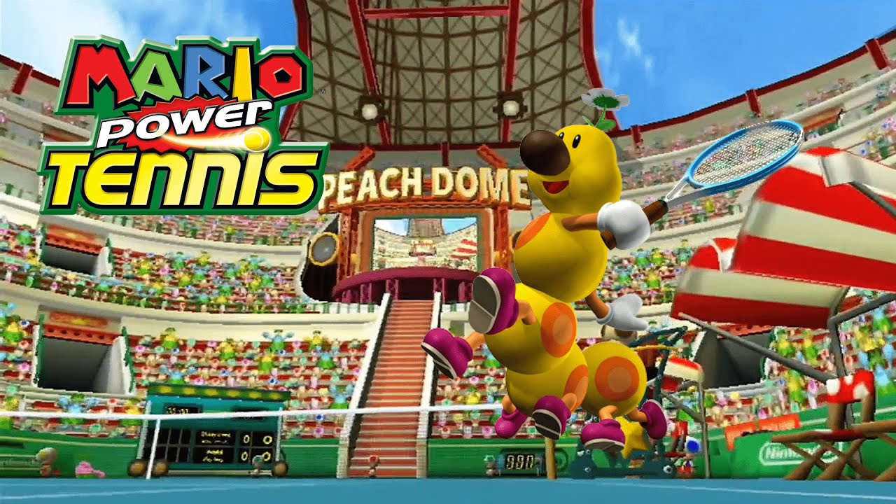 Mario Power Tennis - Wiggler (All tournaments)