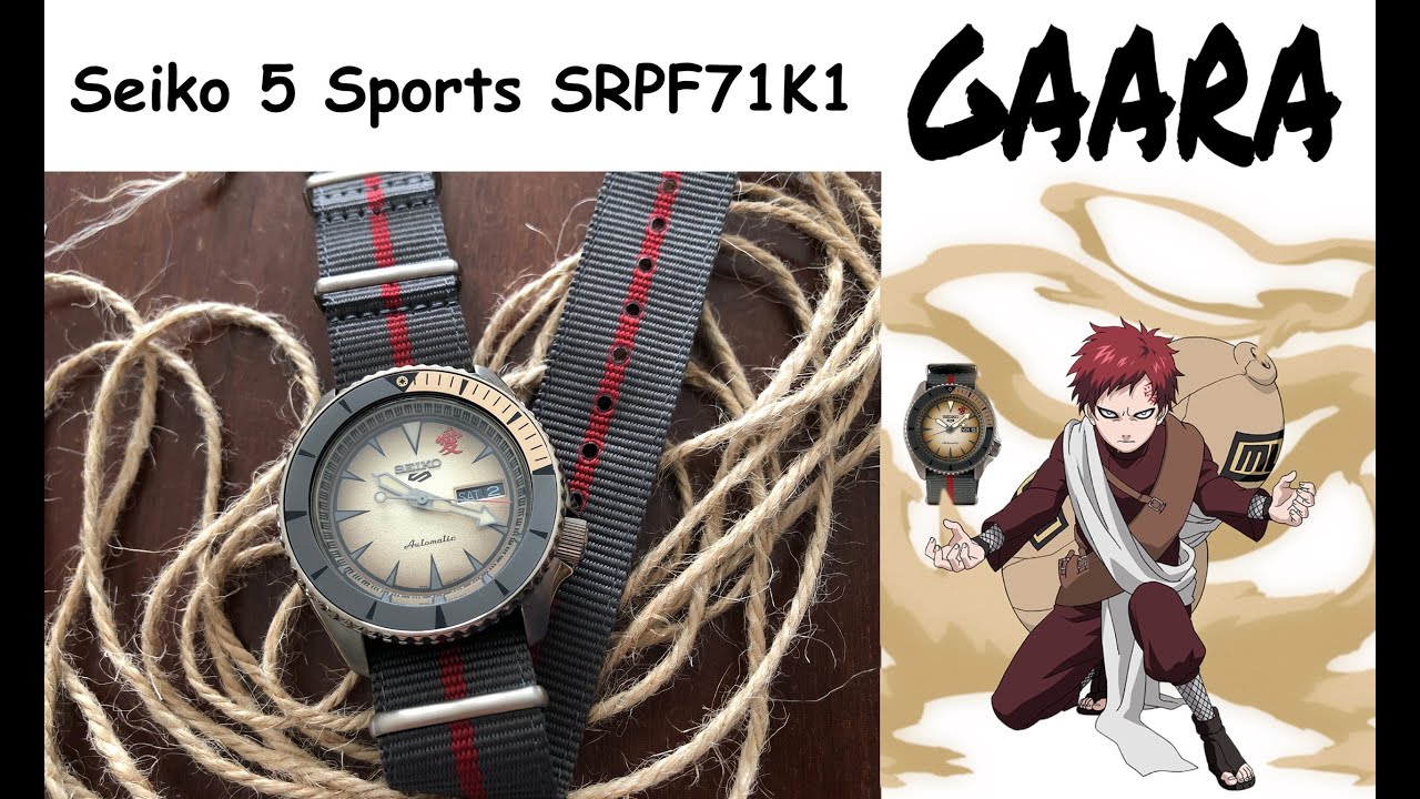 Year 2020 last purchase .... Seiko 5 Sports Gaara SRPF71K1.