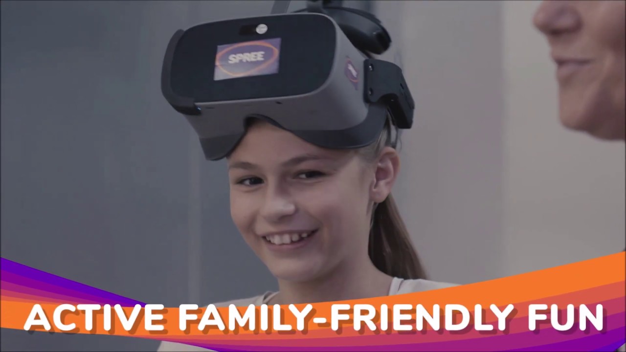 SPREE Interactive VR Gaming - SPREE Arena - Supplied by Exergame Solutions