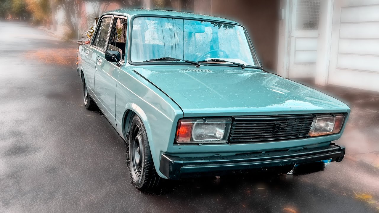 DE CARONA EM UM LADA LAIKA 1991 - O CARRO RUSSO