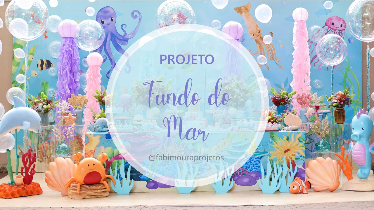 Projeto de Decoração - Fundo do Mar