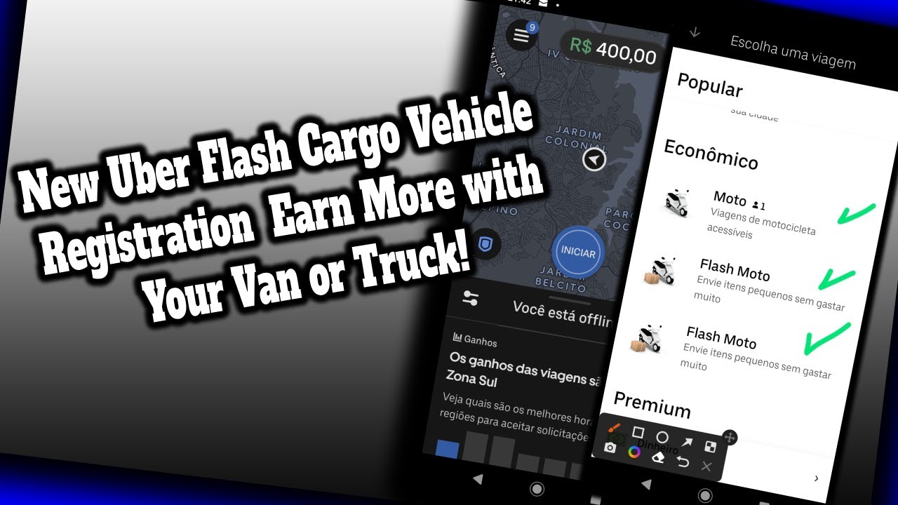 🚛 New Uber Flash Cargo Vehicle Registration  Earn More with Your Van or Truck!
