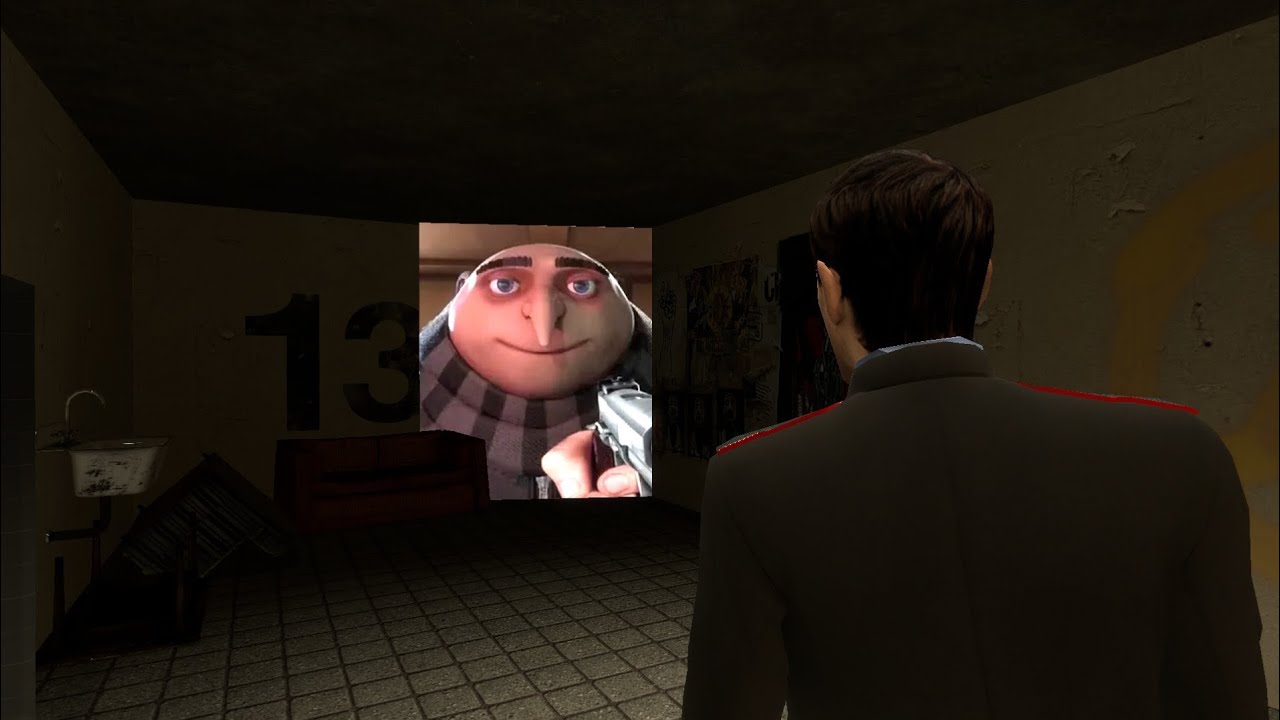 Убегаю от Nextbot Garry's mod #5