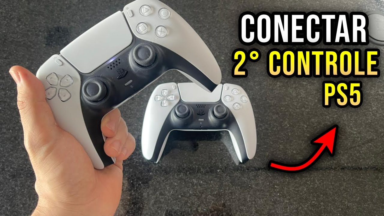 (2026) COMO CONECTAR SEGUNDO CONTROLE PS5 (PASSO A PASSO F&Aacute;CIL PARA JOGAR COM DOIS CONTROLES)