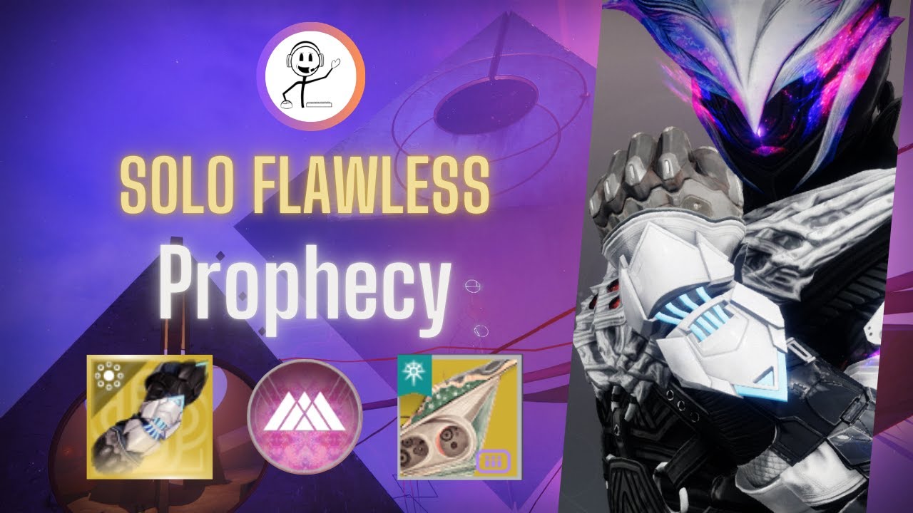 Solo Flawless Prophecy Dungeon with Getaway Artist Prismatic Warlock - Destiny 2 edge of fate