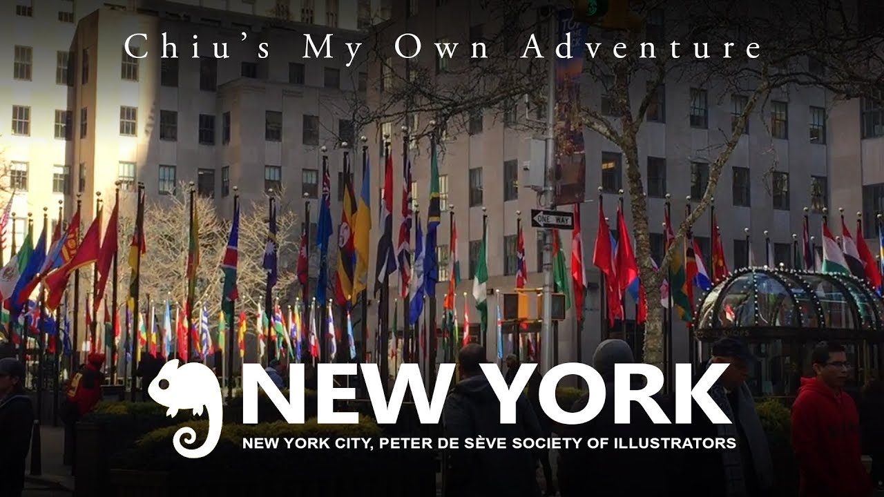 Vlog New York City: Peter de Sève - Society of Illustrators