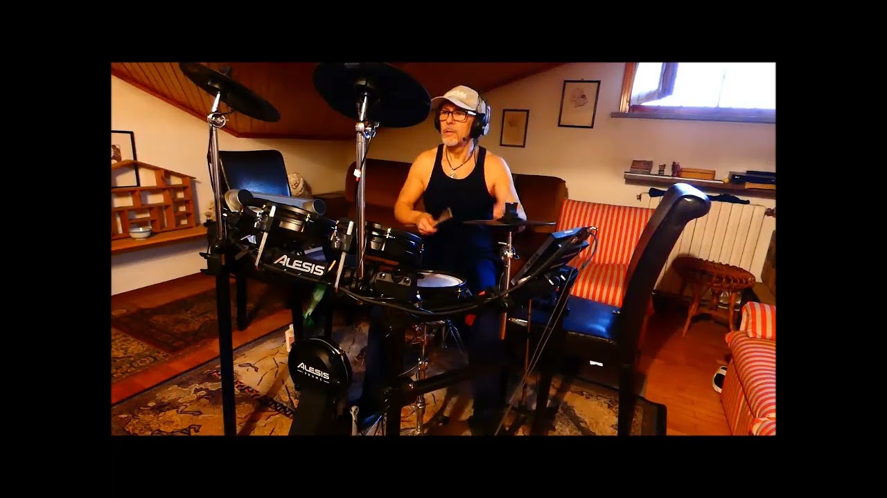 1983 Duran Duran - New Moon On Monday (drum cover - fair use)